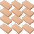 Gadpiparty 100pcs Brown Kraft Paper Bread Bags 18x9x5.5cm Disposable Bakery Storage Pouches