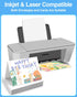 Blank Cards and Envelopes 60 Pack, 4 x 5.5 Folded Cardstock with A2 White Envelopes for Invitations and Greeting Cards