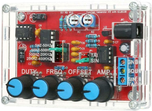 Comimark ICL8038 Function Signal Generator Sine Triangle Wave DIY Kit, 1 Set