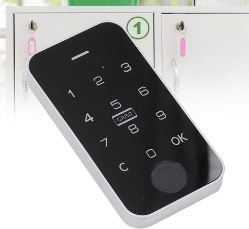 generic Electronic Smart Cabinet Lock with Fingerprint and Touch Keypad, Digital Security Keyless for Cabinet, Locker