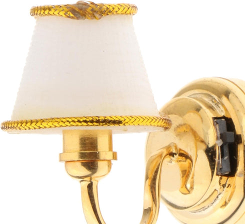 FytStycale Dollhouse LED Wall Sconces Toys Wall Lamp Model Mini Miniature Street Light