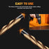 1/8 Inch Bits,50 Hss Drywall Router PCS Drywall Cutting Bit,Guide Point Brocas para Drywall for Use with Spiral Saws