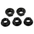 Generic M6 1.00mm 18-8, 50 Pack x Hex Nuts, Carbon Steel Black Oxide, Full Thread, Hex Drive, Bright Finish, Carbon