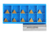 Tpg222 Tin Coated Carbide Inserts by Accusize Industrial Tools, 10 Pcs/Box, 2127-1024x10
