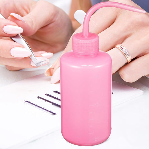 Wash Bottle 2Pcs 250ml Plastic Squeeze Bottle with Scale Labels for Medical Lab Supplies