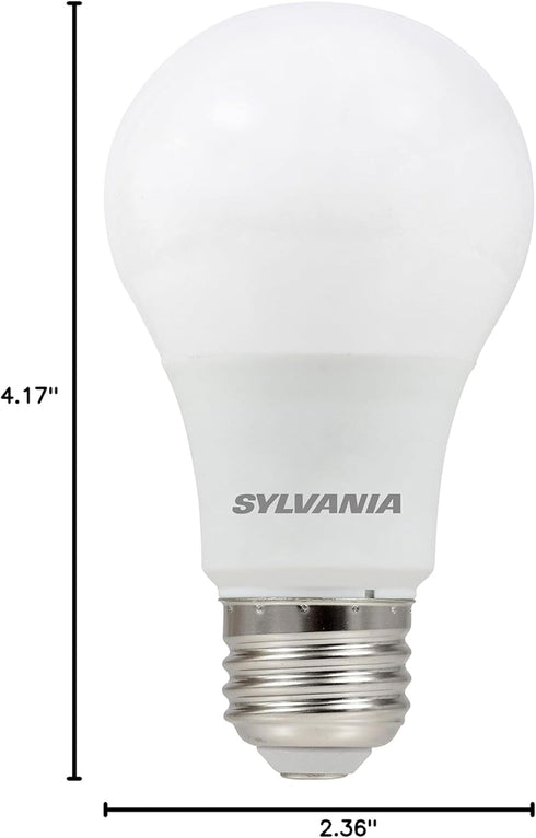 A19 Bulb, 5.5W, 40W 13 Dimmable, 450 2700K, 1 Pack (74688) Sylvania LED Light Equivalent, Year, Lumens. Soft White