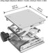 Lab Scissors Jack, Stainless Steel 6 x 6 inch Laboratory Support Jack Platform, Expandable Lift Height from 75mm to