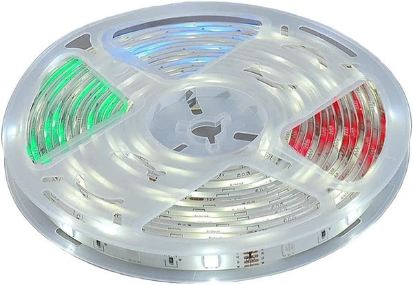 Novelty Lights Color RGBWW Tape Light Kit w/Remote and Accessories - LED