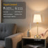 Lamp,5200mAh Dimmable Cordless Rechargeable Table Battery Operated LED Light,Fabric Shade Cordless Lamp