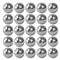 BC Precision 1/2 Chrome Steel Bearing Balls G25 (0.50), AISI 52100, Precision