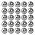 BC Precision 1/2 Chrome Steel Bearing Balls G25 (0.50), AISI 52100, Precision