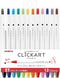 Zebra Clickart Water-based Pen, Standard 12 Colors Set, WYSS22-12CST