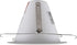 6 inch 6 inch (17550AWL) NICOR Lighting White Wet Location Rated Cone Baffle Trim, Fits Housings
