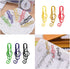 Music Paper Clips, 6 Colors, 100 Pcs Cute Funny Creative Music Coloured Plastic Alloy Office Stationery for Document