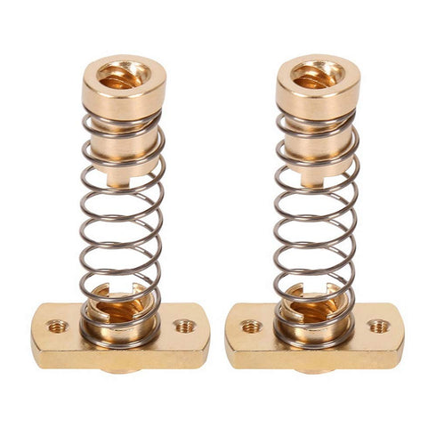 2-Pack CR10 Z Axis T8 Anti Backlash Brass Nuts for Upgrade Ender 3, Ender 3s, Ender 3 Pro V2, CR-10 Tornado 3D Printer