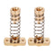 2-Pack CR10 Z Axis T8 Anti Backlash Brass Nuts for Upgrade Ender 3, Ender 3s, Ender 3 Pro V2, CR-10 Tornado 3D Printer