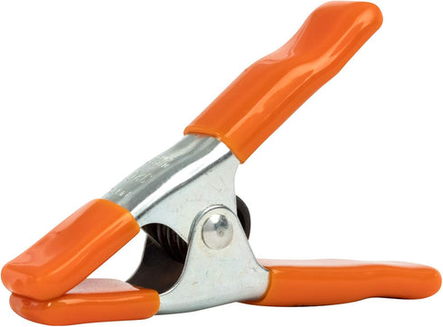 Jorgensen 3201-HT Pony Spring Clamp, 1-Inch, Silver/Orange by PONY