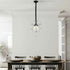 1-Light Mini Crystal Chandelier Chic Chandeliers, Antique Crystal Pendant Light Fixture Elegant Ceiling Light Fixtures