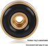 Aluminum Alloy Anti Vibration Amplifier Feet, 4PCS Shock Absorber Pads for Speakers (20 * 8mm, Gold)