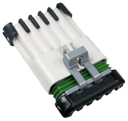 2-Pack 30Amp Metri-Pack Waterproof Connector Terminals and Seals for 10-12 AWG Conductors (5-PIN)