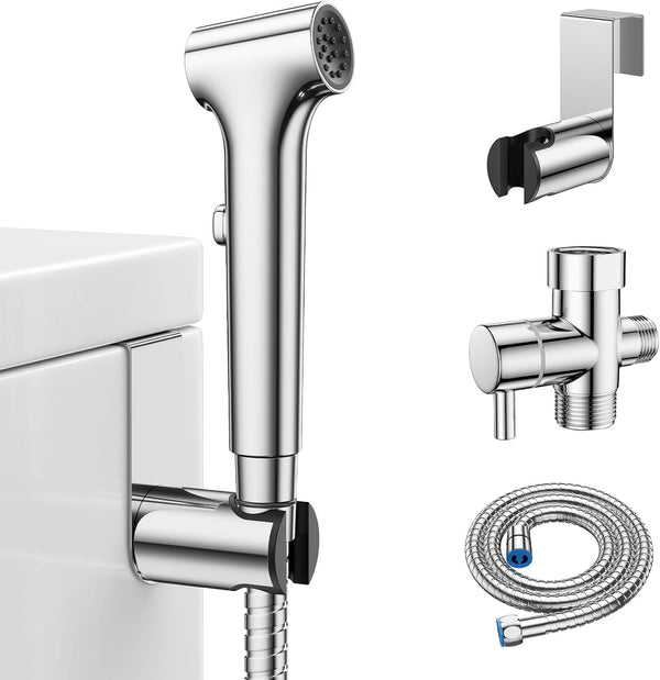 Handheld Bidet Sprayer for Toilet, Hurran New Premium Muslim Shower Toiletbidet Cloth