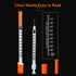 1ml Syringe with 30Ga 1/2in Needle, Individually Wrapped, Pack of 20