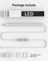Dimmable Lighting,12 inches Counter 4500K Kitchen/Closet/Wardrobe/Shelf/Desk/Display ASOKO Motion Sensor Led Under