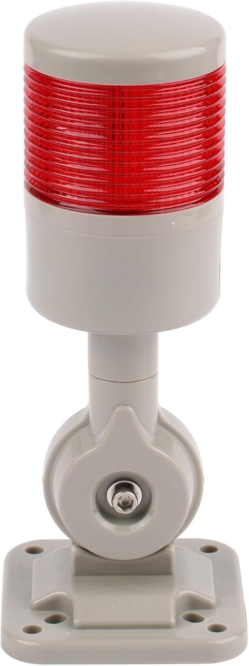Led Signal Tower Stack Lights, Industrial Signal Warning Column Lamp, Andon Lights with Rotatable Base, 12V 24V DC