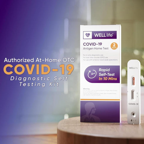 Covid-19 10 2 2026 2026) WELLlife Antigen Home Test, Covid Tests for Home Result in Minutes Covid Rapid Testing Kit FDA