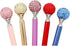 Gullor 5PCS Multicolor Diamond Ballpoint Pen Set, Bling Metal Retractable Ballpoint Pens