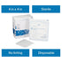 McKesson Woven Gauze Sponges, Sterile, 12-Ply, 100% Cotton, 4 in x 4 in, 50 Total, 25 Packs, 2 per Pack