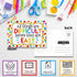 Positive Encouragement Themed Blank Postcards, 30 Fill In Notecards for Students from Teachers