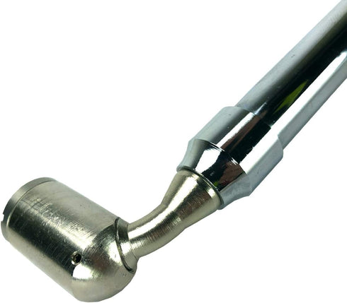 Haltec GA-255 Large Bore Swivel Foot Air Gauge, 360 Degree Swivel, 10-150 psi