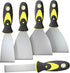 5Pcs Putty Knife Set, 1" 2" 3" 4" 5" Scraper Tool, No Rusting, Perfect for Repairing Drywall and Removing Wallpaper