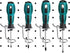 SHINEOFI 5pcs Iron Pegboard Screwdriver Holders Rack Utility Hooks for Garage Workbench Storage Easy Installation Tool