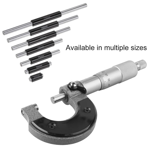 50mm Standard Measuring Rod, Caliper Micrometer Calibration Block Rod for Outside Micrometer