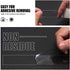 Double Sided Adhesive Tape - 1/2" x 10' Heavy Duty Transparent Removable Tape, 1 Roll