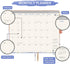 Pocket Planner/Calendar 2026-2028, Monthly Pocket Calendar Jan. 2026 - Dec. 2028, 4" x 6.2" with Pen Loop