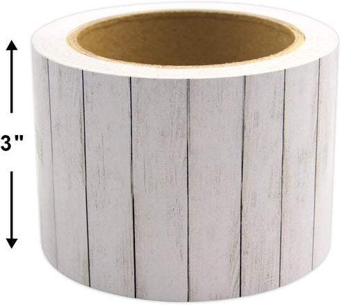 Ceiba Tree White Wood Bulletin Board Border, Straight Trim for Classroom Decoration