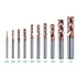 4-Edge 5/16 Upper-Cut Drill Bit for CNC Machine Tools, Carbide Drill Bit for Carbon Steel, Alloy Steel, Tool Steel,