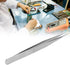 Stainless Steel Tweezers, High Accuracy Straight Tapered Ultra Fine Point Forceps for Mobile Repair