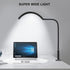 3 5 Professional Half Moon LED Desk Light for Nail Techs & Artists Flexible Gooseneck Lamp with Clamp, Color Modes