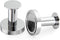 Mavoro Strong Magnetic Hooks, Set of 2, Heavy Duty Chrome Magnet Hooks with Neodymium 52 Rare Earth Magnets