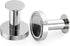 Mavoro Strong Magnetic Hooks, Set of 2, Heavy Duty Chrome Magnet Hooks with Neodymium 52 Rare Earth Magnets