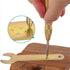 2 Pack Automatic Center Punch, Pamiso 5.1 Inch Spring Loaded Drill Punch Tool, Brass Window Spring Punch Tool