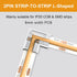 20pcs COB LED Light Strip Connectors, 8mm 2Pin, L-Shaped/Corner Connector LED Tape Light Connectors for DIY COB/SMD