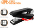 Eagle Swing-Arm Swivel Stapler, 12 Sheet Capacity, Specialized for Booklet Stapling, Black
