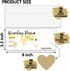 GREOXG 2 Set Day-A17 Golden Scratch Surprise Boarding Pass, Surprise Reveal Card Guess What Card, Surprise Scratch off
