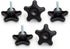 POWERTEC QNB3006 5-Star Stud Knob, 1/4"-20, 5PK