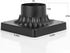 3.0" 2 Pack Lighting Outdoor Post Light Mounting Base OD Heavy-Aluminum Pier Mount Adapter in Black Finish for Deck